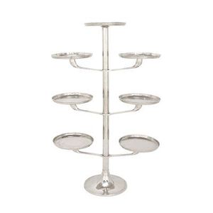 Soporte decorativo de metal para tartas para mesa de postres en recepciones de boda con estructura resistente y diseño clásico. - Product Image 4