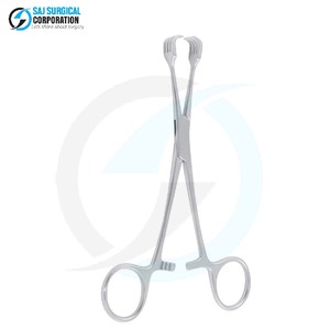 Pince à tenacules Pratt manuelle de précision en acier inoxydable, instrument chirurgical certifié CE Classe II pour hôpitaux, cliniques et usage médical - Product Image 2