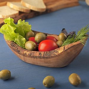 Ensemble de bols à sauce rustiques en bois d'acacia, petits bols décoratifs ronds en bois personnalisés pour hôtels, vente en gros, usines d'artisanat et événements. - Product Image 4