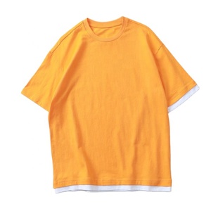 เสื้อยืดคอตตอน 100% ไซส์ใหญ่พิเศษสำหรับผู้ชาย สกรีนโลโก้ได้ตามต้องการ ขายดี - Product Image 1