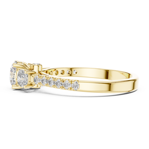 High Polish 925 Sterling Silver Moissanite <b>Diamond</b> <b>Ring</b> Wholesale Jewelry Factory OEM Manufacturer - Product Image 2