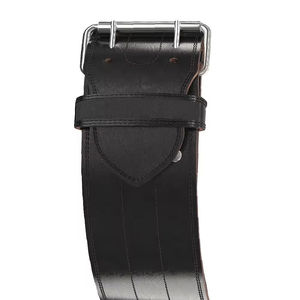 Ceinture de musculation en cuir véritable pour l'entraînement de musculation et la gym, avec soutien lombaire et rembourrage de 4 pouces - Product Image 3