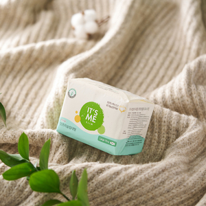 [Its Me] Toalla Sanitaria Delgada Grande de 10 Unidades con Algodón Orgánico de Texas para una Absorción Rápida y Compresa Menstrual - Product Image 2