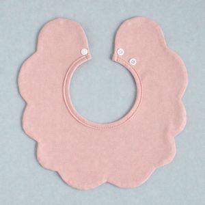 JALBEBE Bavaglino Unisex per Neonati a Forma di Fiore, Morbido, con Bottone a Pressione, Ecologico, Antibatterico, in Cotone a Strato Singolo - Product Image 2