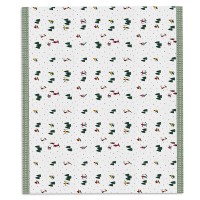 Nouvelle collection de nappes de Noël tendance, design imprimé, taille et logo personnalisés, à prix abordable.