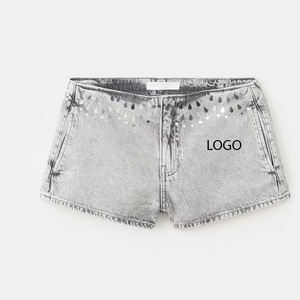 Shorts de Mezclilla Vintage de Alta Calidad para Mujer, Diseño Moderno y Elegante para Compradores al por Mayor, Ajuste a la Moda para el Verano - Product Image 1