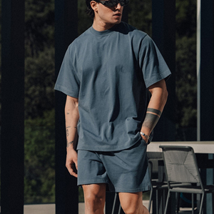 Conjunto de Pantalones Cortos Deportivos Elásticos en Cuatro Direcciones, Transpirables y de Secado Rápido, de Poliéster para Verano, para Hombre, Venta al Por Mayor Personalizada - Product Image 2