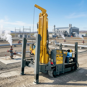 Foreuse de puits profonds sur chenilles TKH300A |   Machine de forage de puits d'eau hydraulique haute pression 300m - Product Image 1