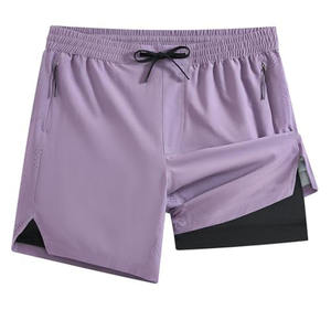 Shorts de jogging décontractés pour hommes avec logo personnalisé par sublimation, écologiques, avec logo imprimé, vente en gros de shorts en mesh pour hommes - Product Image 1