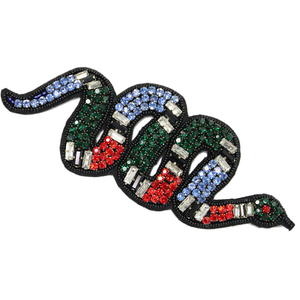 New Cartoon Uniform Badge OEM Iron-On Patch Hand Made Embroidery Gold Bullion Wire Non-Woven Felt Sequins PVC Wholesale - Product Image 5