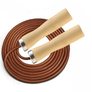Cuerda de Saltar Profesional de Alta Calidad, Ligera, Ajustable, de 2.5m, de PU, Unisex, para Entrenamiento de Velocidad y Fitness, Personalizable - Product Image 1