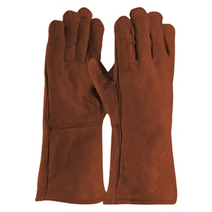 Gants de soudage en cuir de vachette de qualité supérieure, résistants et protecteurs pour les mains, gants de sécurité en cuir pour soudeurs - Product Image 6