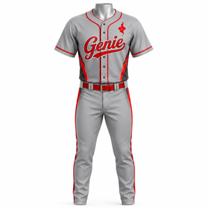 Vêtements d'équipe haute performance conçus avec des matériaux durables et respirants pour les entraînements intensifs et les matchs de championnat – Uniforme de baseball - Product Image 1
