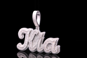 Custom the Ice Legacy Iced Diamond Hiphop Unisex <b>Angel</b> Wings Pendant - Product Image 1