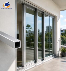 Precision Aluminium Rectangular Tube for Railway Equipment <b>Coach</b> Fabrication and Transport Engineering - Product Image 6