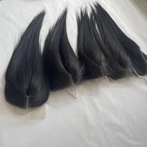 Extensions de cheveux très soyeux très brillants avec fermeture à lacet 100% cheveux humains vietnamiens - Product Image 1