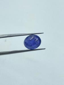 คุณภาพสูงสุด 2 ชิ้นแทนซาไนต์สีฟ้าเข้มพลอยหลวมรูปไข่ 9.64 กะรัต 9x10.80 มม.สำหรับทำเครื่องประดับ - Product Image 4
