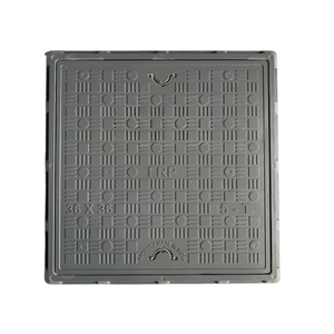 Couvercle de regard carré en PRV (Plastique Renforcé de Fibre de Verre) 36x36, robuste, en composite, pour usage intensif - Product Image 5