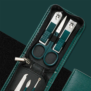 Professional Stainless Steel Manicure Kit With Nail Clipper Scissors & <b>Tools</b> In <b>Case</b> For Adult Use Durable Stainless Steel <b>Tools</b> - Product Image 3