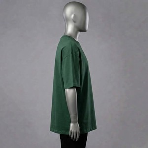 Men Green Lion Print Oversized T-Shirt Short Sleeve O-Neck Casual Jersey 100% Cotton <b>Animal</b> <b>Pattern</b> Front Logo - Product Image 3