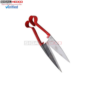 Ciseaux de toilettage manuels robustes et réutilisables pour l'entretien du bétail, des chevaux et la coupe de la laine, fabrication allemande - Product Image 4