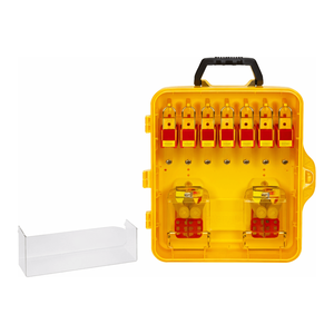 สถานีล็อคแบบไนลอน Brady 12-Lock สำหรับความปลอดภัยในการล็อคเอาท์/แท็กเอาท์ในอุตสาหกรรม - Product Image 3