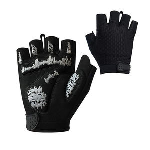 Gants de cyclisme unisexes sans doigts, antidérapants, absorbant les chocs, respirants - Product Image 3