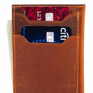 Portefeuille en cuir véritable de luxe, cousu à la main, imperméable, durable pour un usage quotidien, portefeuilles en cuir véritable pour hommes, portefeuille fait main - Product Image 6