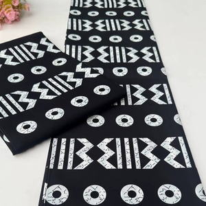 Tela de algodón Ankara personalizada vibrante de Nigeria, ropa Africana audaz, proyectos de confección únicos, diseños avanzados de moda, calidad - Product Image 1