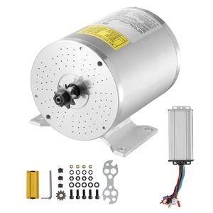 Kit moteur électrique sans balais 48V 2000W avec contrôleur de vitesse pour karts, vélos électriques, motos, scooters - Product Image 2