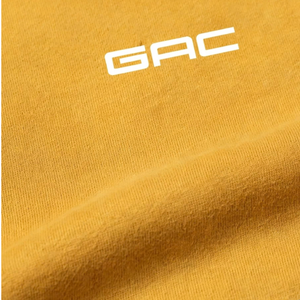 เสื้อพิมพ์ลาย GAC Car Print สำหรับผู้ชาย ทรงโอเวอร์ไซส์ สไตล์โกธิค เสื้อสเวตเชิ้ตลำลอง สีเหลือง พิมพ์ลายซิลค์สกรีน ผ้าฝ้ายเฟรนช์เทอร์รี่ 360 กรัม สำหรับฤดูใบไม้ร่วง - Product Image 6