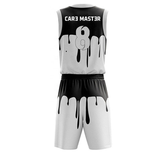 Uniformes de baloncesto de diseño personalizado, precio competitivo, buena calidad, secado rápido, 100% poliéster, en venta. - Product Image 3