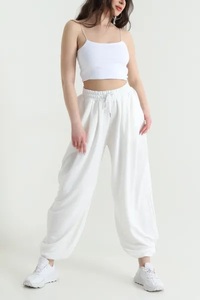 Pantalon de sport pour femme 2026 EVER GLOW, modèle personnalisé pour la jambe droite, en polaire polyester/coton respirant et écologique, séchage rapide, vente en gros - Product Image 5