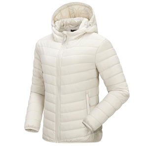 OEM Factory Prices Women's Customized Heated Eco-Friendly <b>Quilted</b> Puffer Coat Jacket Nylon Lining Waterproof Breathable Casual - Product Image 2