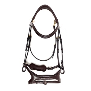 Collection de bridons en cuir de cheval faits à la main, directement de l'usine, révélant l'apogée de l'élégance équestre - Product Image 1