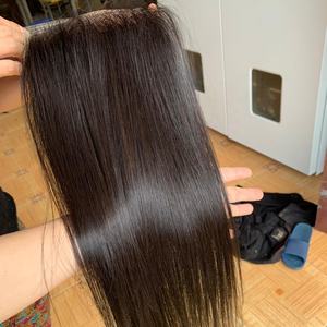 Machine de qualité Remy vierge brésilienne de haute qualité Double trame HD pour fermeture 4x4 5x5 13x4 13x6 100 cheveux crus - Product Image 5