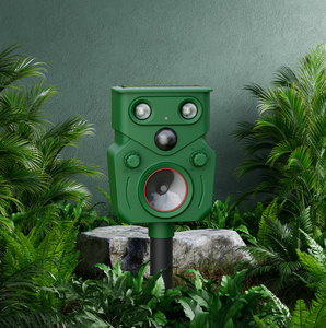 Répulsif solaire à ultrasons pour animaux, dispositif de répulsion des cerfs en extérieur, détecteur de mouvement, répulsif pour chats, écureuils, <span class=keywords><strong>souris</strong></span>, ratons laveurs, chiens - Product Image 5