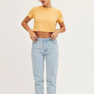 High Quality Plus Size Women's Hip Hop Eco-Friendly Breathable <b>Crop</b> <b>Top</b> T-Shirt Summer <b>Tops</b> Factory Made in Pakistan - Product Image 1