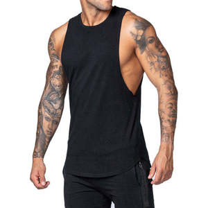 เสื้อกล้ามออกกำลังกายผู้ชายไซส์ใหญ่ คอโอ ระบายอากาศดี เสื้อกีฬาแขนกุด ผ้าถักทอแบบสบายๆ สำหรับเล่นกีฬา - Product Image 5