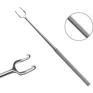 Retractores de Acero Inoxidable con Ganchos para Piel, Retractores Quirúrgicos de Punta Ciega y Afilada, de Una y Doble Extremidad Esférica, de 10 mm y Doble Punta - Product Image 5