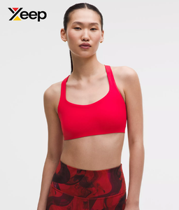 เสื้อชั้นในกีฬาโยคะคุณภาพสูงสำหรับผู้หญิง XEEP รุ่น XC-SB-171 แบบเรียบง่าย ระบายอากาศได้ดี สายปรับได้ แผ่นรองถอดออกได้ รองรับได้ดีเยี่ยม แห้งเร็ว - Product Image 1