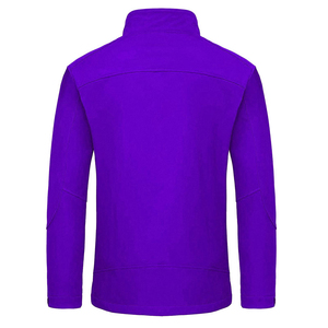 Veste softshell personnalisée pour homme, hiver, col montant, doublure polaire, imperméable, séchage rapide, tissu respirant, randonnée en plein air - Product Image 3