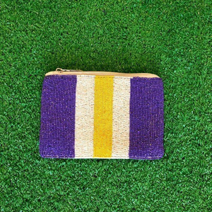 Classic Glass Beaded Embroidery Coin <b>Purse</b> Makeup Bag <b>with</b> Customized Color for Wedding or Party Gifts for Her MD HANDICRAFTS - Product Image 6