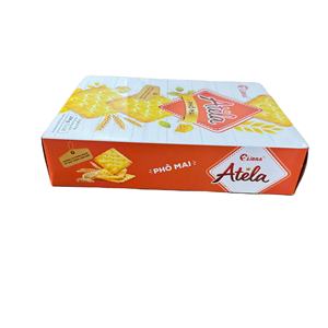 Savoureux craquelins au fromage croustillant Atela 204G Saveur de fromage riche Snack irrésistible OEM Vietnam Fabricant - Product Image 6