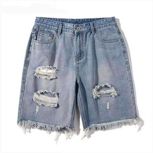 Shorts en jean classiques pour hommes, décontractés, pour l'été, à porter au quotidien, confortables, légers, style moderne, tenue de rue - Product Image 6