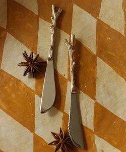 Decorative Brass Butter <b>Knife</b> Elegant Spreader for Butter Cheese Jam <b>Bread</b> Smooth Edge Handmade Kitchen Tableware Tool Home Use - Product Image 3