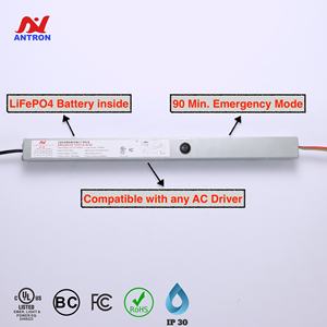 台湾制造8w发光二极管应急照明包，带DC备用出口标志灯 - Product Image 3