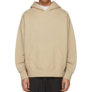 Sweat à capuche unisexe surdimensionné en molleton épais 100 % coton 500 g/m² avec fermeture éclair, imprimé numériquement, idéal pour l'hiver - Product Image 4