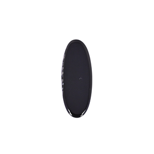 พลอยออนิกซ์สีดำธรรมชาติ 28.0 กะรัต รูปทรงวงรี 41x16 มม. พลอยเม็ดเดี่ยว - Product Image 5