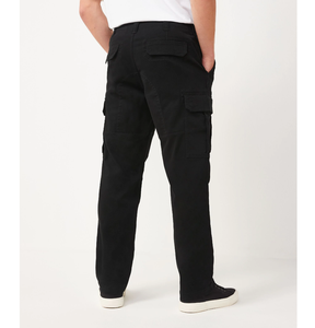 Pantalones Cargo de Algodón y Spandex para Hombre, Cierre de Cremallera, Anti-Pilling, Anti-Arrugas, Algodón Orgánico, Multibolsillos, Utilitarios, Venta al Por Mayor - Product Image 3